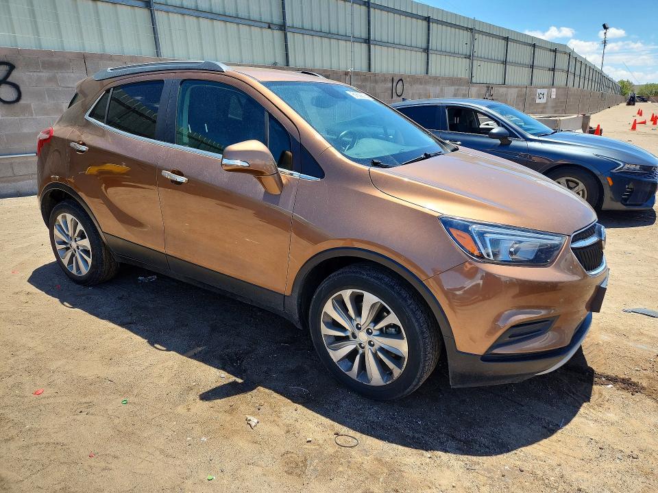 2017 Buick Encore VIN KL4CJASB3HB032868 COPART salvage auction — MINOR DENT/SCRATCHES, Nm - Certificate Of Title, sold $200 on 2026-07-27 (photo 4)
