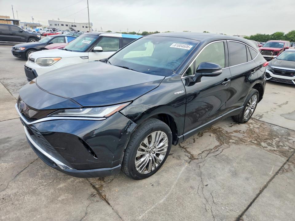 2021 Toyota Venza VIN JTEAAAAHXMJ044000 COPART salvage auction — SIDE, Tx - Certificate Of Title (P), sold $12,600 on 2026-07-30 (photo 1)