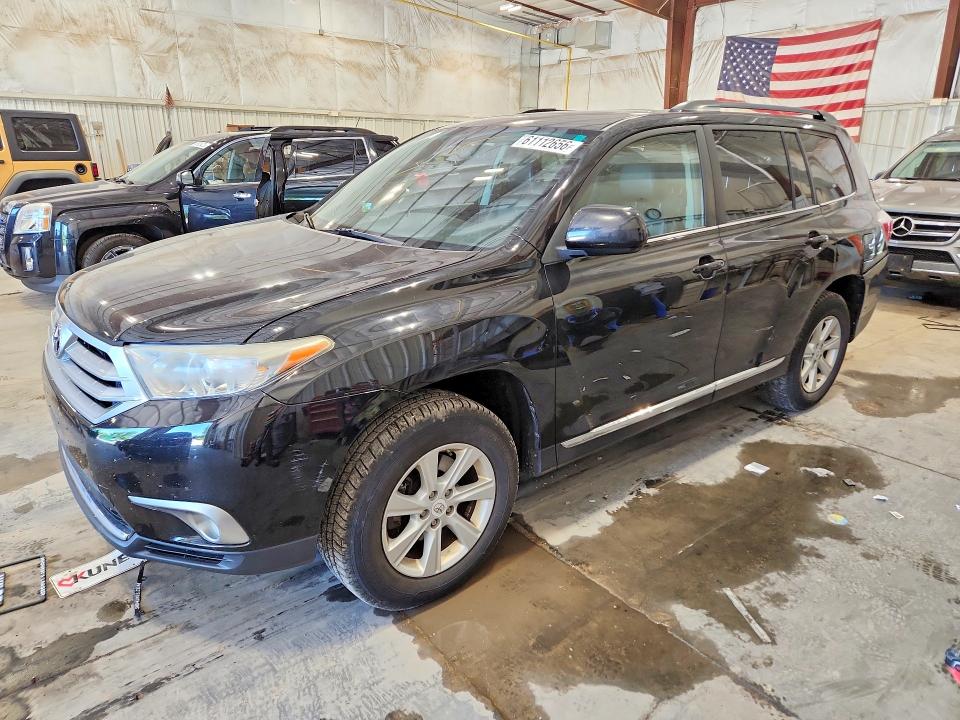 2011 Toyota Highlander VIN 5TDBK3EH9BS088159 COPART salvage auction — SIDE, Wi - Certificate Of Title, sold $1,300 on 2026-07-29 (photo 1)