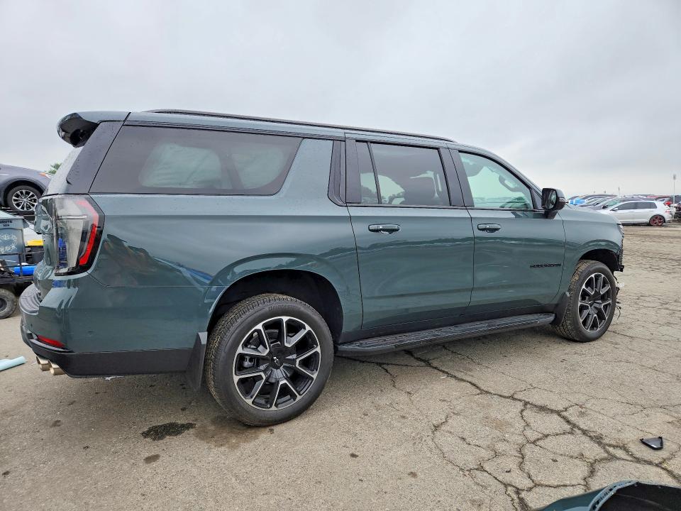2025 Chevrolet Suburban VIN 1GNS6ERD0SR296203 COPART salvage auction — FRONT END, Pa - Certificate Of Salvage, sold $36,000 on 2026-08-28 (photo 3)