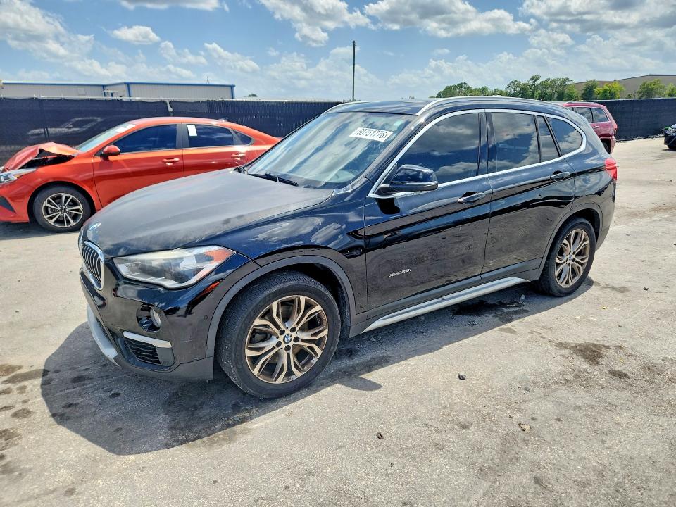 2017 BMW X1 VIN WBXHT3Z37H4A53653 COPART salvage auction — MINOR DENT/SCRATCHES, FL - CERTIFICATE OF TITLE, sold $3,450 on 2026-07-23 (photo 1)