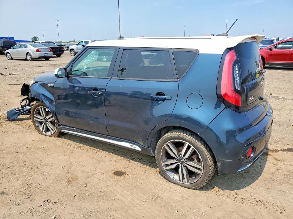 2018 Kia Soul VIN KNDJP3A55J7585436 COPART salvage auction — FRONT END, Mi - Certificate Of Title, sold $675 on 2026-07-24 (photo 2)