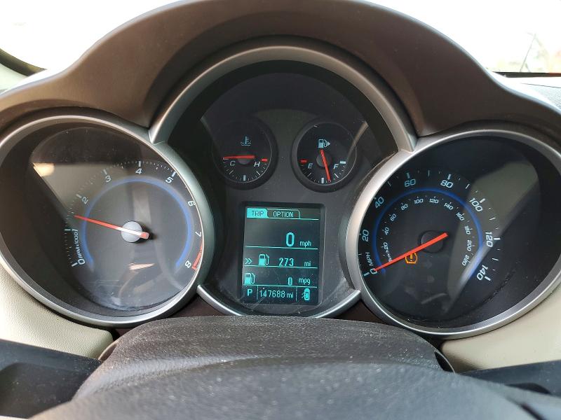 2013 Chevrolet Cruze VIN 1G1PE5SB1D7312104 COPART salvage auction — MINOR DENT/SCRATCHES, IA - CERT OF TITLE-PRIOR SALVAGE, sold $708 on 2026-07-28 (photo 9)