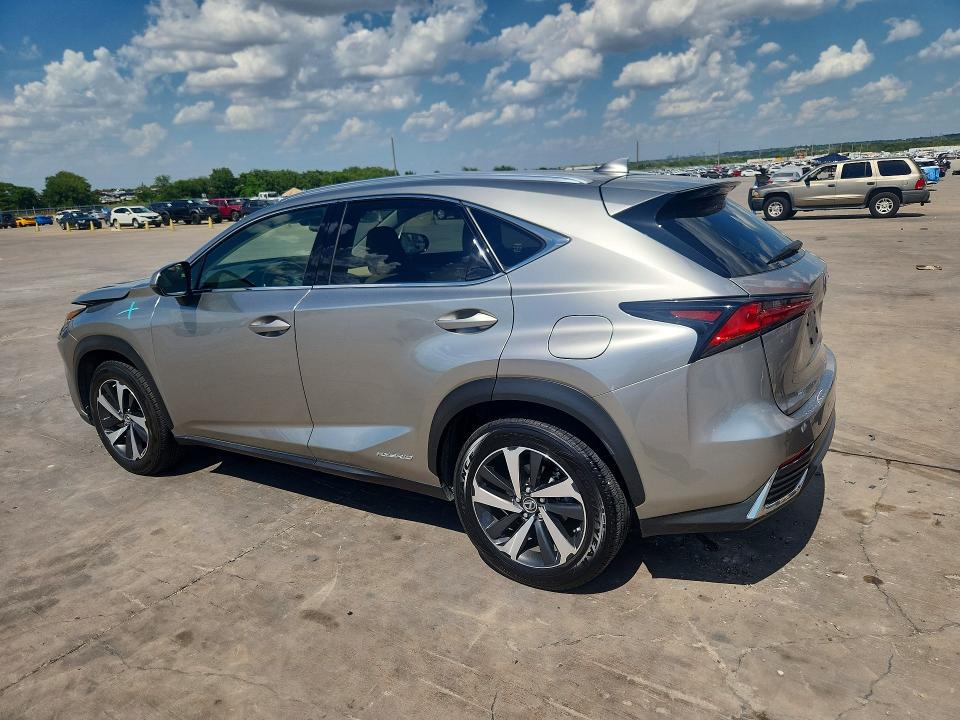 2020 Lexus Nx VIN JTJGJRDZ0L2133145 COPART salvage auction — FRONT END, Tx - Salvage Vehicle Title, sold $7,500 on 2026-07-23 (photo 2)