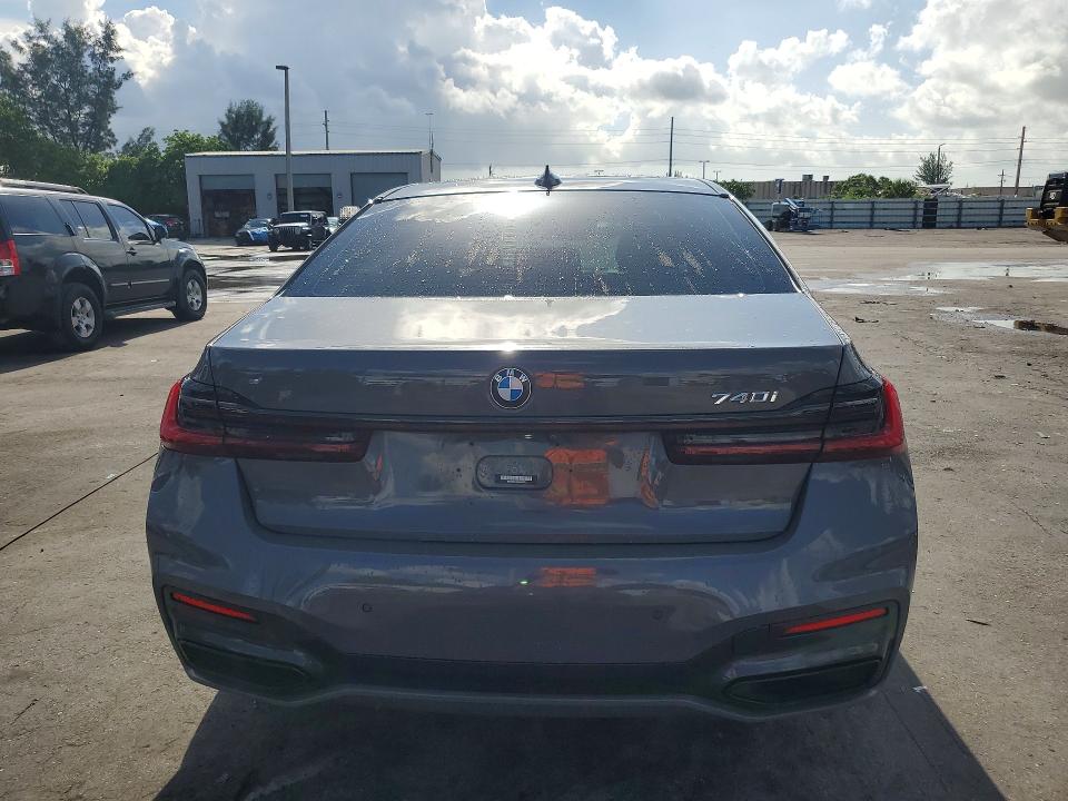 2022 BMW VIN WBA7T2C08NCJ42872 COPART salvage auction — FRONT END, Fl - Certificate Of Destruction, sold $14,500 on 2026-08-12 (photo 6)