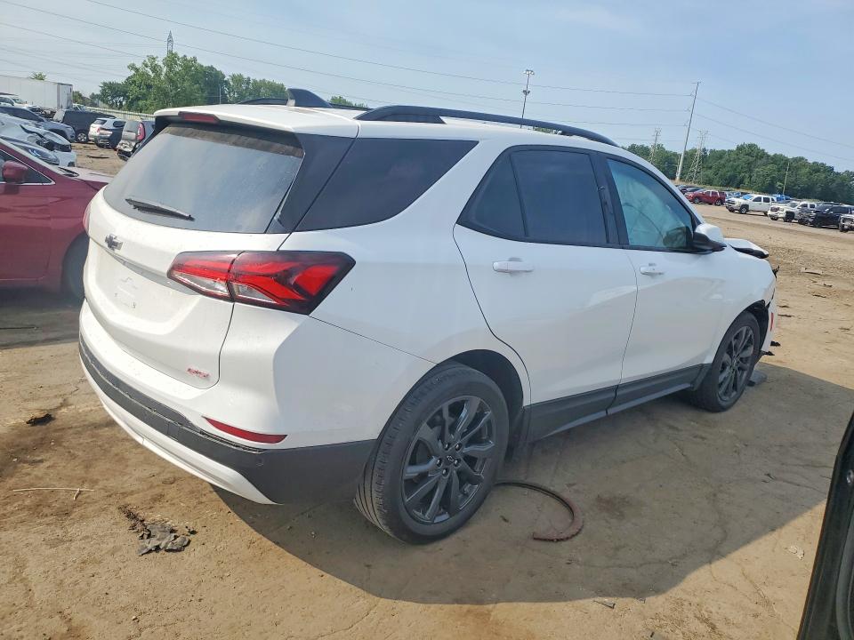 2022 Chevrolet Equinox VIN 3GNAXMEV7NS200358 COPART salvage auction — FRONT END, Mi - Scrap Certificate Of Title, sold $7,200 on 2026-08-21 (photo 3)