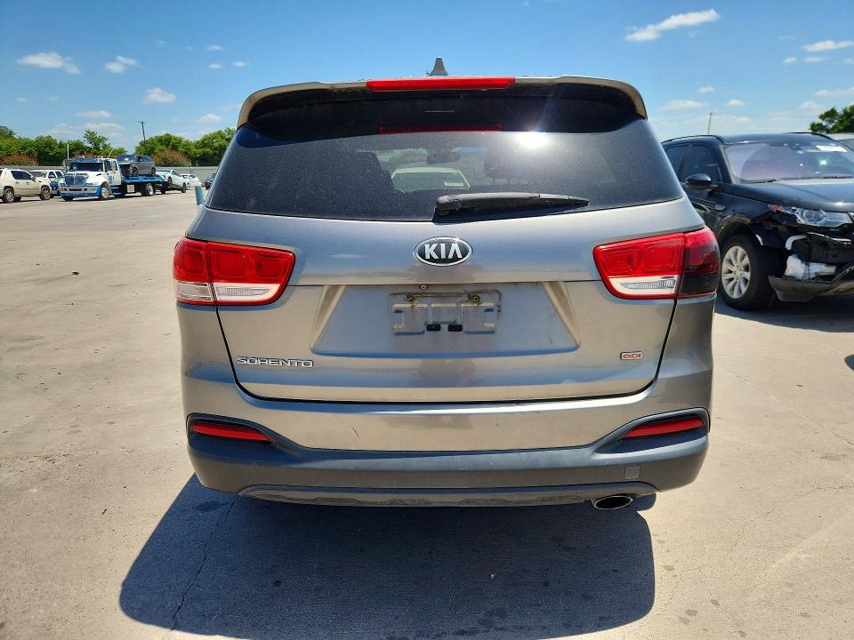 2016 Kia Sorento VIN 5XYPG4A38GG026330 COPART salvage auction — MECHANICAL, TX - CERTIFICATE OF TITLE, sold $1,450 on 2026-07-13 (photo 6)