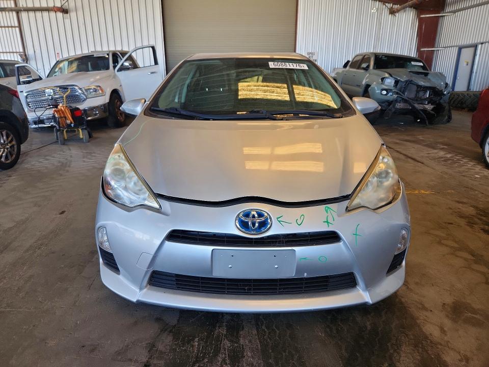 2013 Toyota Prius VIN JTDKDTB31D1539880 COPART salvage auction — FRONT END, Ca - Salvage Certificate, sold $3,350 on 2026-07-16 (photo 5)