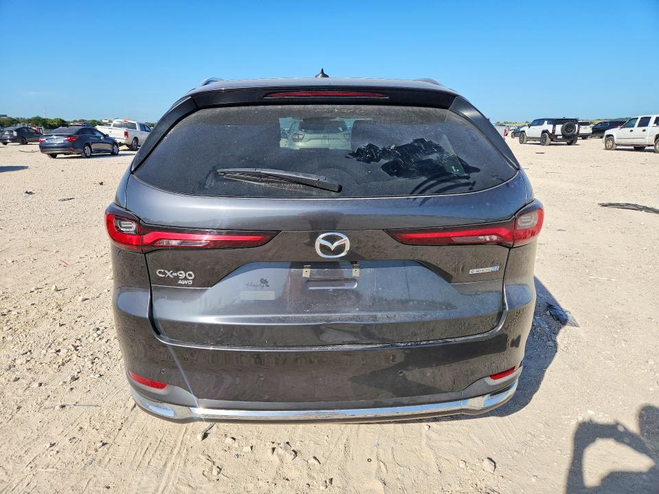 2024 Mazda Cx-90 VIN JM3KKDHA7R1152914 COPART salvage auction — FRONT END, Tx - Salvage Vehicle Title, sold $15,100 on 2026-07-16 (photo 6)