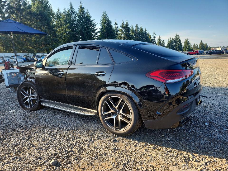 2021 Mercedes-Benz GLE-Class VIN 4JGFD6BB3MA559778 COPART salvage auction — Front End, WA - CERT OF OWNERSHIP-REBUILT, sold $20,000 on 2026-07-10 (photo 2)