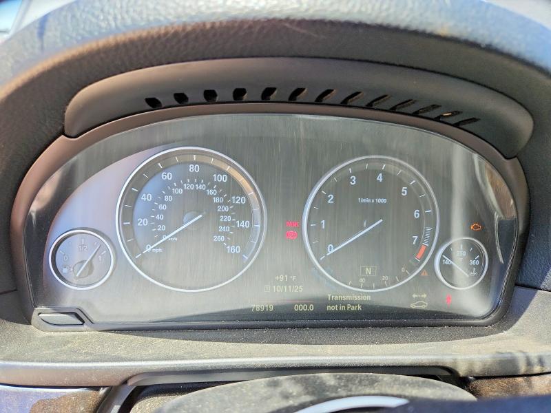 2015 BMW 5er VIN WBA5A5C55FD525013 COPART salvage auction — REAR END, Co - Dis/Dlr/Exp Only Clean Title (P), sold $800 on 2026-07-18 (photo 9)