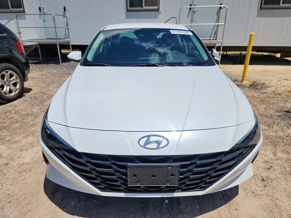 2021 Hyundai Elantra VIN 5NPLL4AG6MH014727 COPART salvage auction — REAR END, Hi - Certificate Of Salvage, sold $3,250 on 2026-07-27 (photo 5)