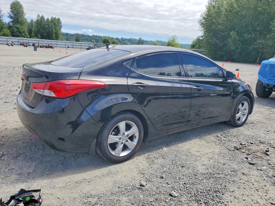 2013 Hyundai Elantra VIN KMHDH4AE1DU654138 COPART salvage auction — VANDALISM, Wa - Bill Of Sale, sold $150 on 2026-07-20 (photo 3)