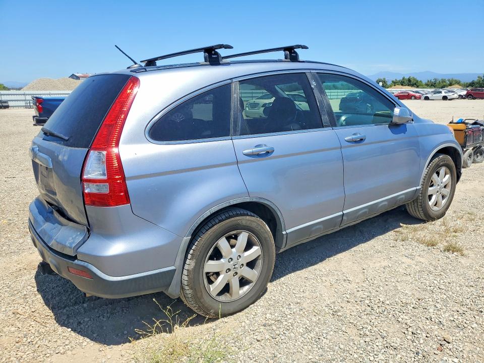 2007 Honda Cr-v VIN JHLRE38707C071724 COPART salvage auction — REAR END, Ca - Salvage Certificate, sold $800 on 2026-07-24 (photo 3)