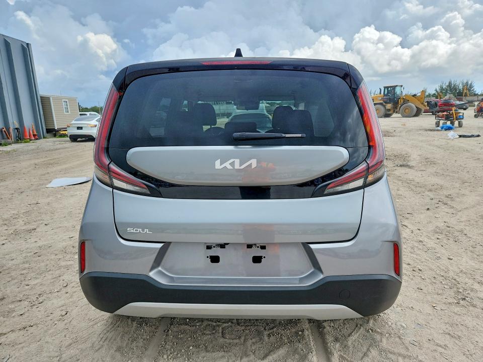 2025 Kia Soul VIN KNDJ23AU4S7923805 COPART salvage auction — SIDE, Fl - Certificate Of Destruction, sold $325 on 2026-07-21 (photo 6)