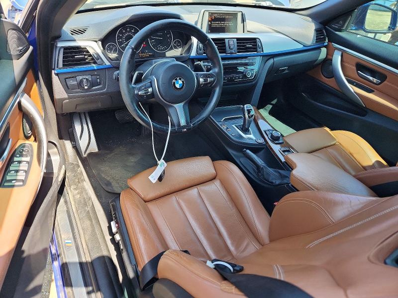 2017 BMW VIN WBA4U1C54H5A16137 COPART salvage auction — FRONT END, NJ - CERT OF TITLE-SALVAGE, sold $250 on 2026-07-29 (photo 8)
