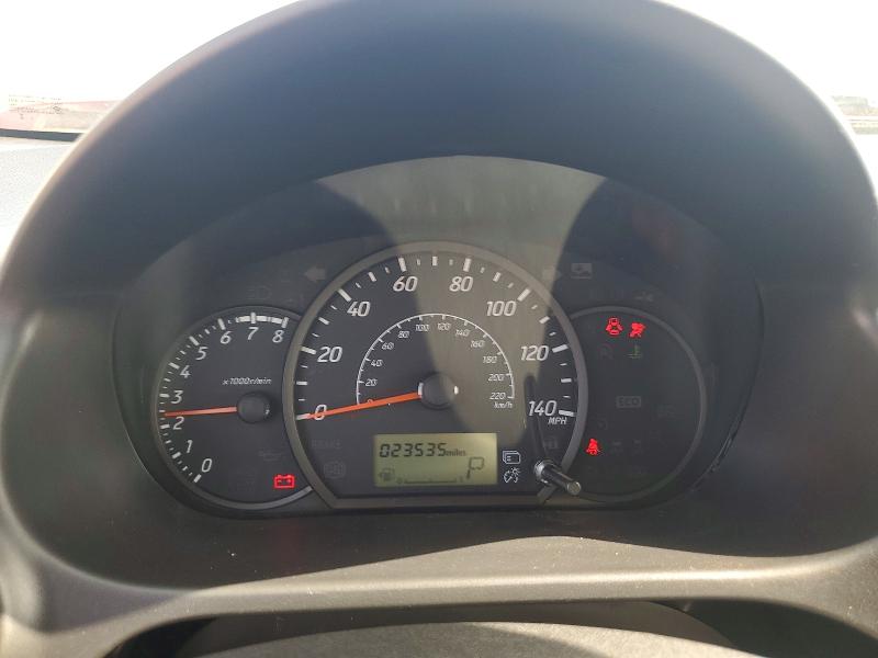 2024 Mitsubishi Mirage VIN ML32AUHJ7RH018135 COPART salvage auction — FRONT END, IN - CERT OF TITLE-SALVAGE TITLE (P), sold $1,650 on 2026-07-08 (photo 9)
