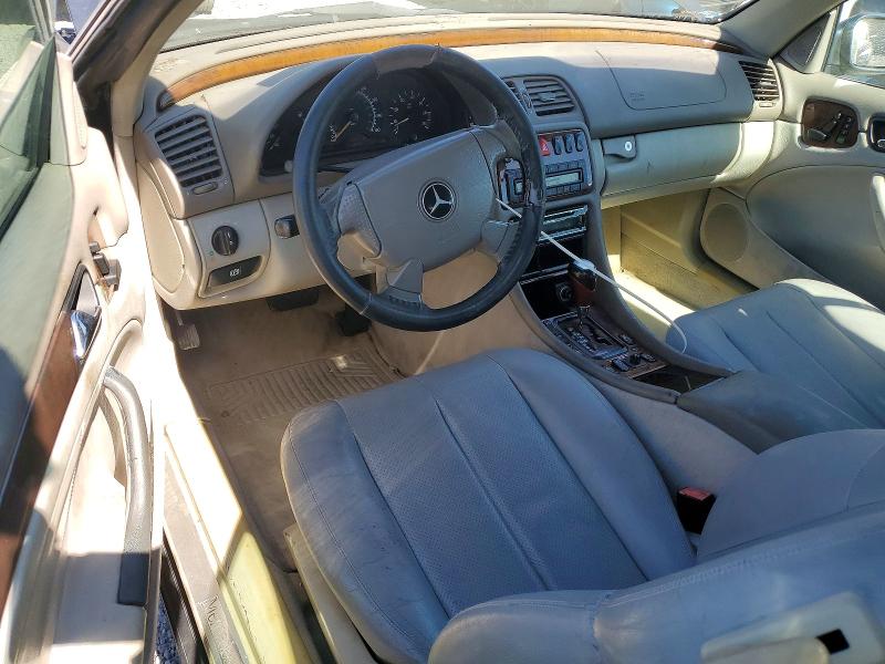 1999 Mercedes-benz Clk-class VIN WDBLK65G5XT024463 COPART salvage auction — FRONT END, CA - SALVAGE CERTIFICATE, sold $250 on 2026-07-29 (photo 8)