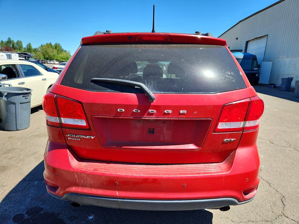 2017 Dodge Journey VIN 3C4PDDFG2HT595561 COPART salvage auction — FRONT END, Or - Certificate Of Title, sold $575 on 2026-07-27 (photo 6)
