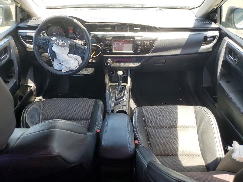 2015 Toyota Corolla VIN 5YFBURHE1FP271391 COPART salvage auction — FRONT END, Ca - Salvage Certificate, sold $1,600 on 2026-07-15 (photo 8)