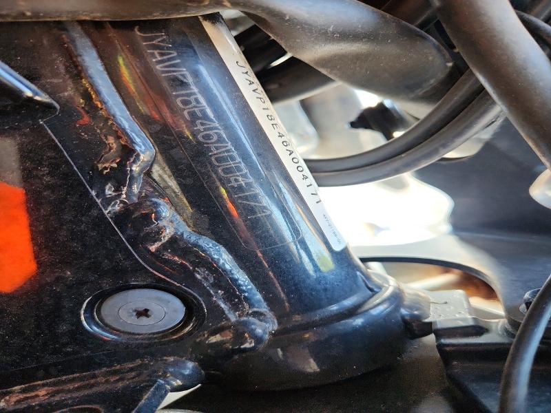 2006 Yamaha Xvz13 VIN JYAVP18E46A004171 COPART salvage auction — MINOR DENT/SCRATCHES, La - Certificate Of Title, sold $1,000 on 2026-07-17 (photo 9)