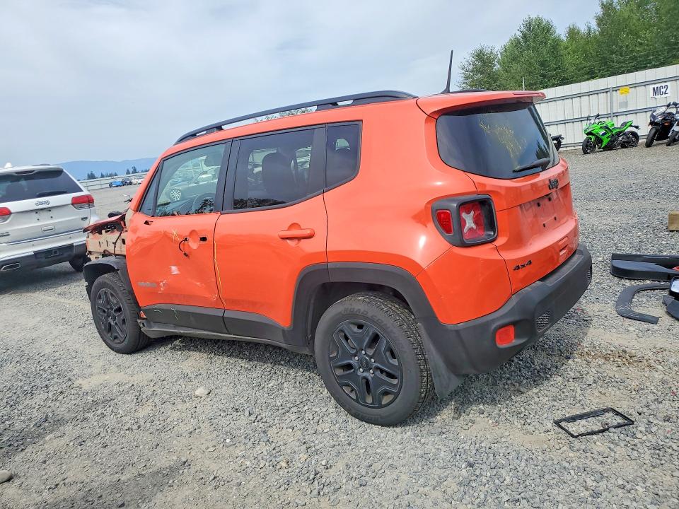 2018 Jeep Renegade VIN ZACCJBAB8JPJ17100 COPART salvage auction — FRONT END, Wa - Bill Of Sale, sold $2,650 on 2026-08-03 (photo 2)