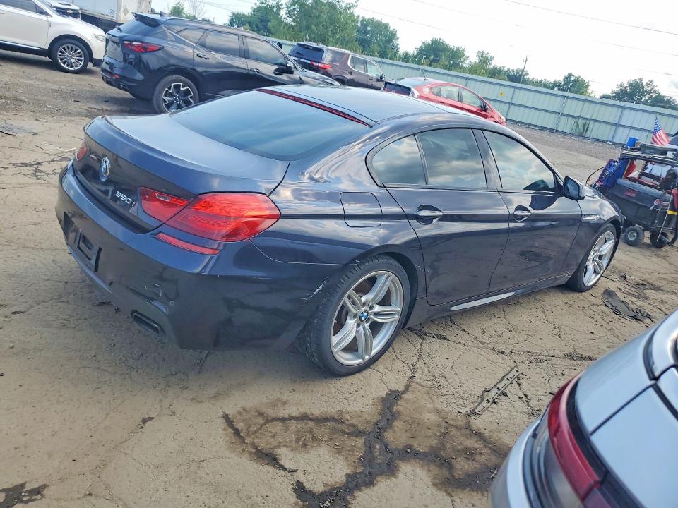 2014 BMW VIN WBA6B2C5XED128816 COPART salvage auction — FRONT END, Mi - Cert Of Title-Rebuilt Salvage, sold $375 on 2026-07-31 (photo 3)