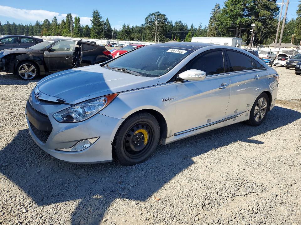 2013 Hyundai Sonata VIN KMHEC4A45DA051088 COPART salvage auction — FRONT END, Wa - Aff In Lieu Of Title - Rebuilt, sold $275 on 2026-07-21 (photo 1)
