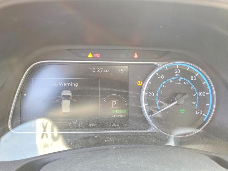 2019 Nissan Leaf VIN 1N4AZ1CP4KC308126 COPART salvage auction — SIDE, Wa - Vehicle Cert Of Ownership-Titl (P), sold $2,600 on 2026-07-24 (photo 9)