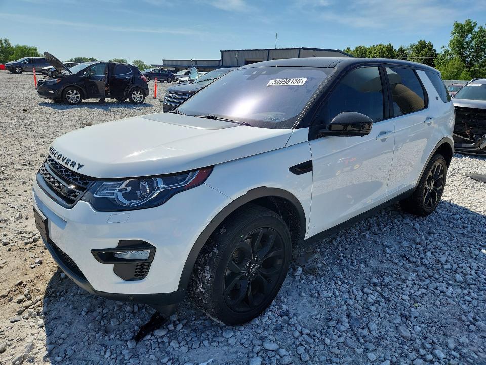 2017 Land rover Discovery VIN SALCR2BG4HH666633 COPART salvage auction — FRONT END, Mi - Certificate Of Title, sold $2,150 on 2026-07-23 (photo 1)
