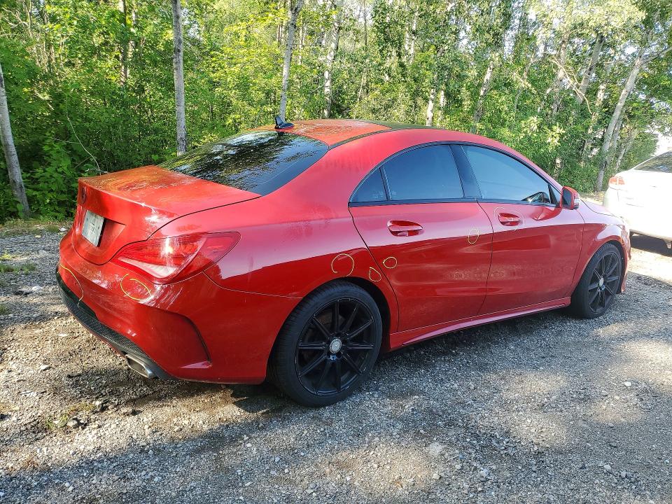 2016 Mercedes-benz Cla-class VIN WDDSJ4GB5GN377432 COPART salvage auction — FRONT END, On - Permit No Brand - Unfit, sold $2,700 on 2026-07-30 (photo 3)