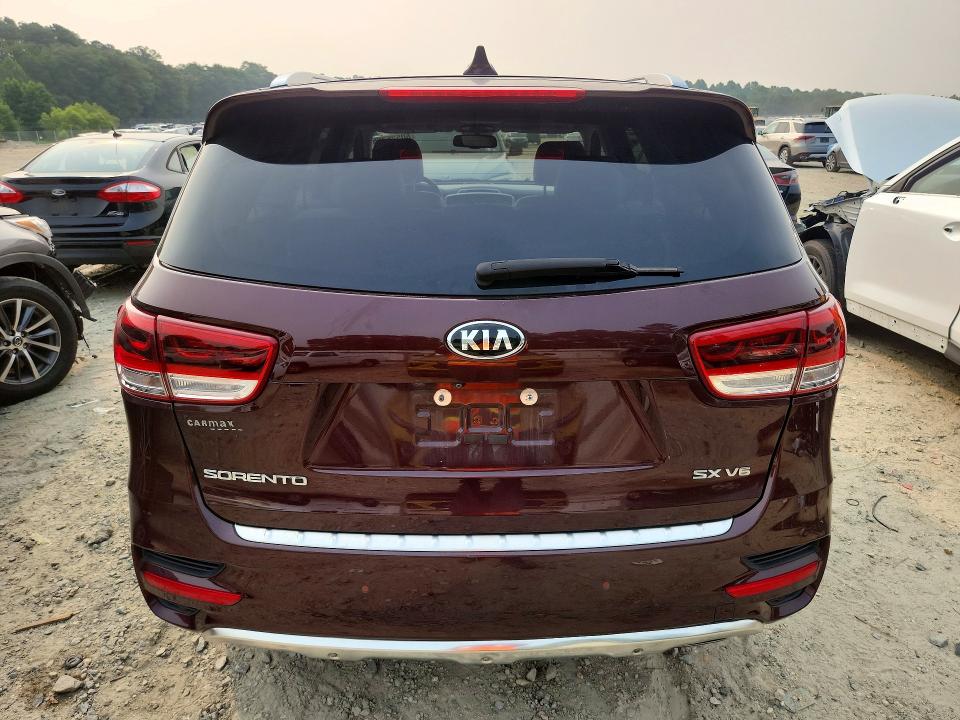 2017 Kia Sorento VIN 5XYPKDA56HG221344 COPART salvage auction — FRONT END, De - Certificate Of Title, sold $2,150 on 2026-07-22 (photo 6)