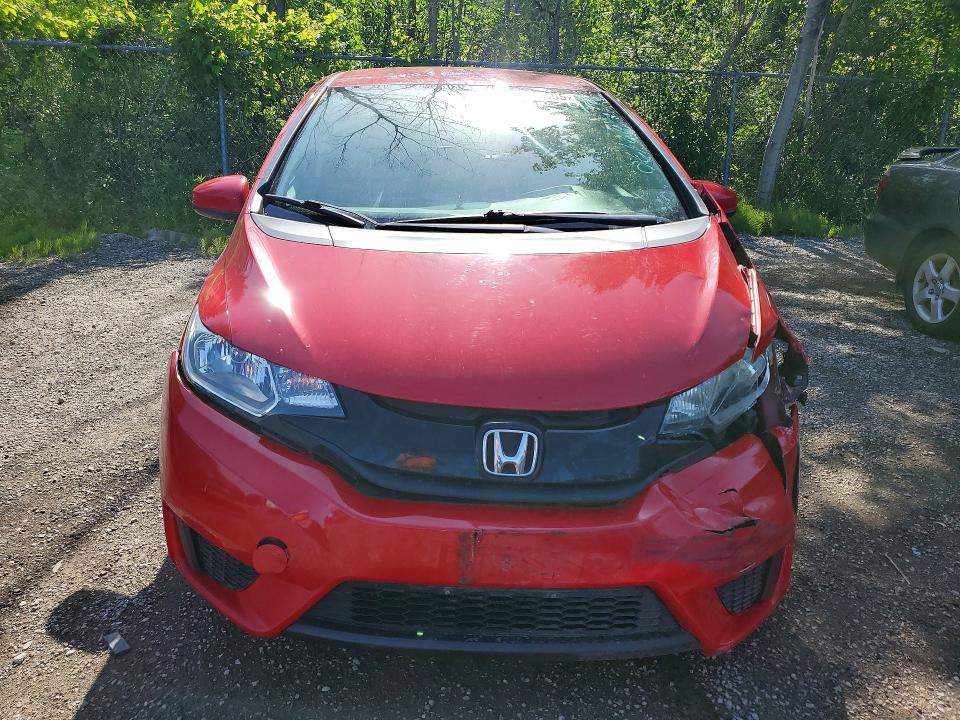 2015 Honda Fit VIN 3HGGK5H53FM112126 COPART salvage auction — FRONT END, ON - PERMIT NO BRAND - UNFIT, sold $200 on 2026-07-28 (photo 5)