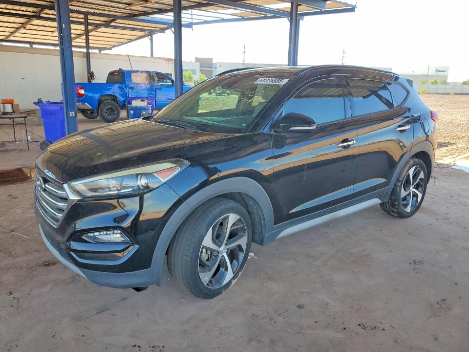 2018 Hyundai Tucson VIN KM8J33A25JU612004 COPART salvage auction — MECHANICAL, Az - Certificate Of Title, sold $175 on 2026-07-28 (photo 1)