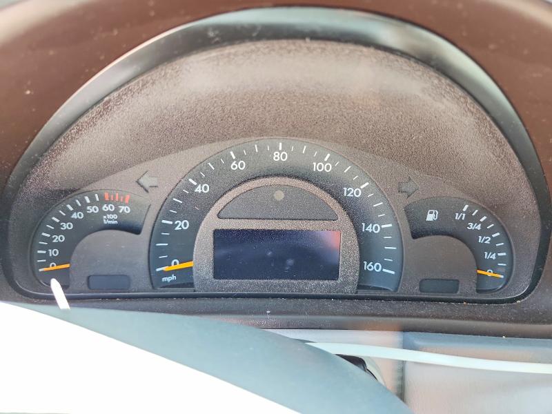 2003 Mercedes-benz C-klasse VIN WDBRF61J73A410131 COPART salvage auction — FRONT END, Tx - Salvage Vehicle Title, sold $225 on 2026-08-06 (photo 9)