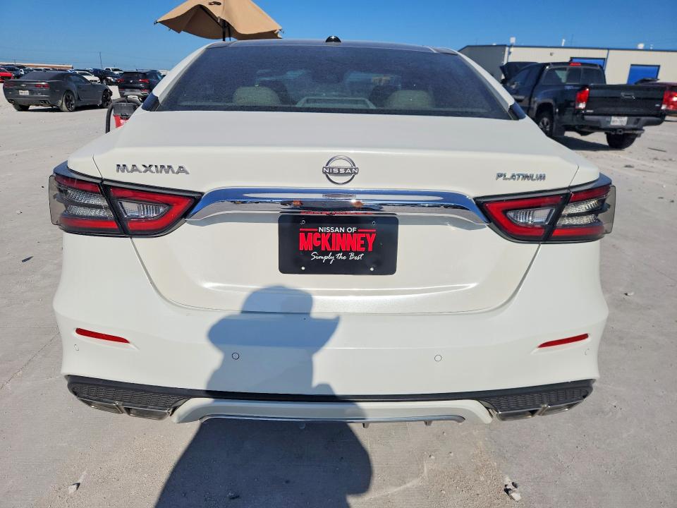 2023 Nissan Maxima VIN 1N4AA6FV8PC502051 COPART salvage auction — FRONT END, Tx - Certificate Of Title, sold $11,100 on 2026-09-29 (photo 6)