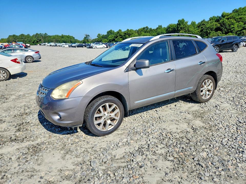 2011 Nissan Rogue sport VIN JN8AS5MVXBW313501 COPART salvage auction — REAR END, GA - CERT OF TITLE-SALVAGE (P), sold $100 on 2026-07-23 (photo 1)