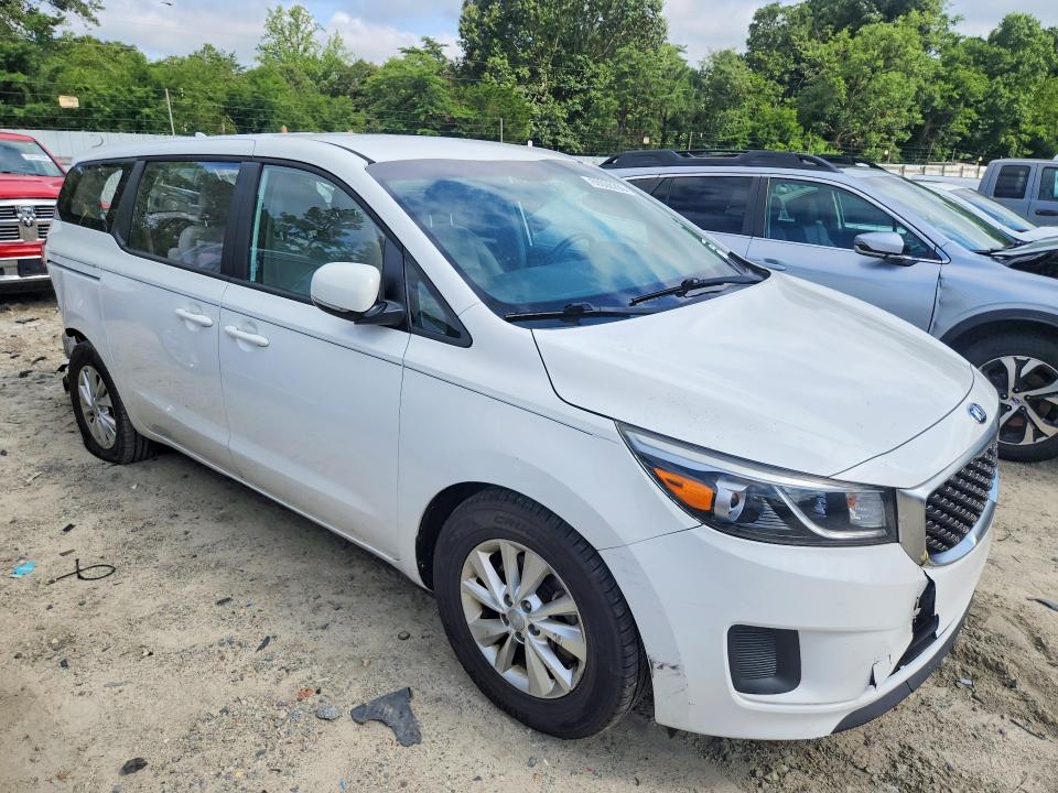 2016 Kia SEDONA VIN KNDMA5C18G6149733 COPART salvage auction — REAR END, Salvage Title, sold $1,100 on 2026-07-28 (photo 4)
