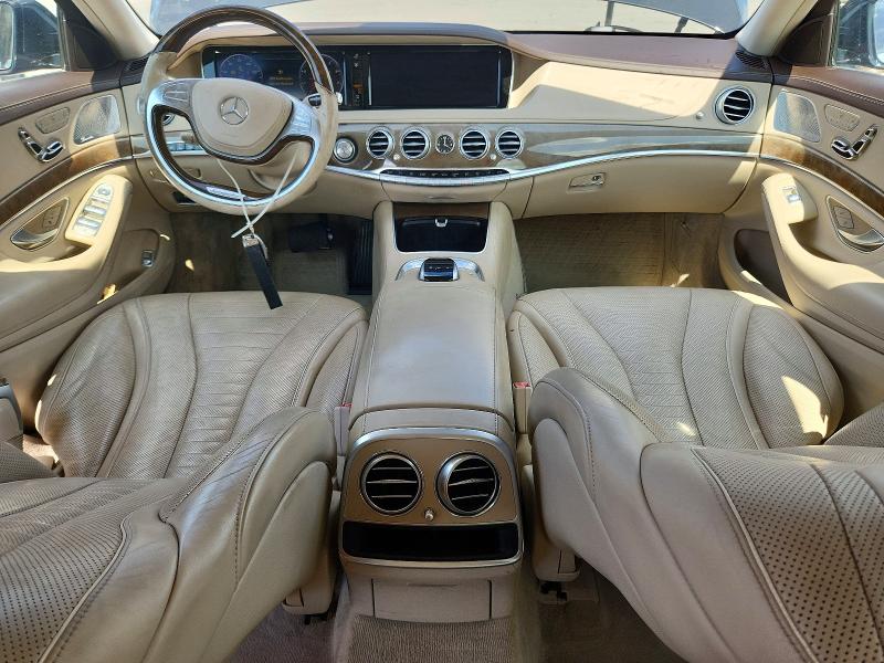 2015 Mercedes-benz S-klasse VIN WDDUG8CB0FA136887 COPART salvage auction — FRONT END, Fl - Certificate Of Title (P), sold $7,700 on 2026-08-10 (photo 8)