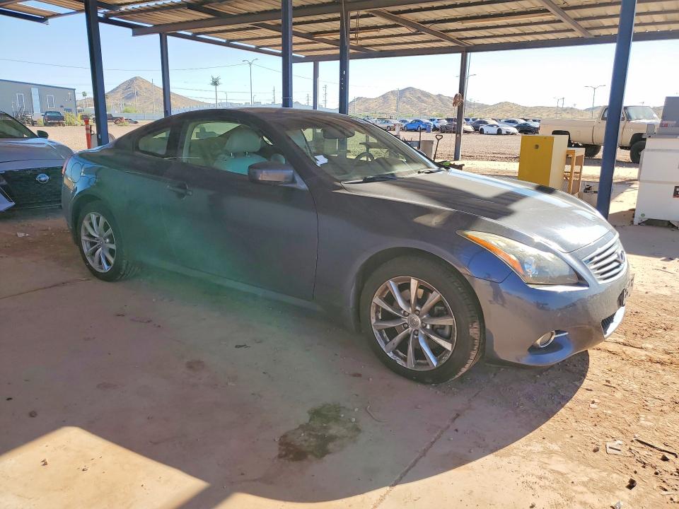 2012 Infiniti G VIN JN1CV6EL6CM472143 COPART salvage auction — SIDE, Az - Cert Of Title - Salvage, sold $1,600 on 2026-07-14 (photo 4)