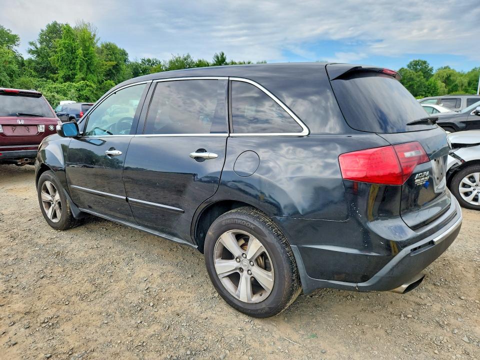 2012 Acura Mdx VIN 2HNYD2H32CH513150 COPART salvage auction — FRONT END, Ct - Certificate Of Title, sold $975 on 2026-07-28 (photo 2)