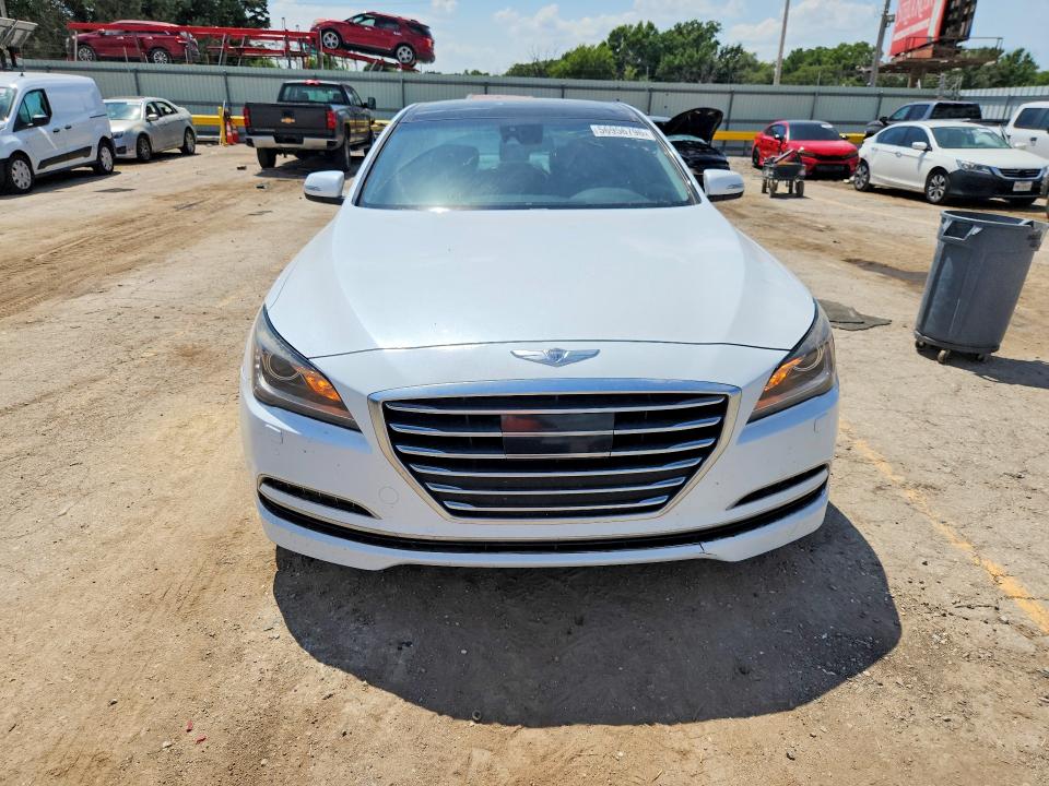 2015 Hyundai Genesis VIN KMHGN4JE4FU063875 COPART salvage auction — HAIL, KS - CERT OF TITLE-SALVAGE (P), sold $1,200 on 2026-07-27 (photo 5)