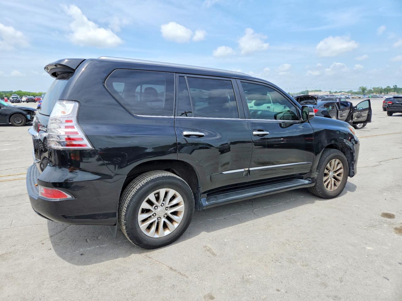 2014 Lexus GX VIN JTJBM7FX5E5086455 COPART salvage auction — Front End, Ct - Clean Title, sold $12,850 on 2026-09-21 (photo 3)