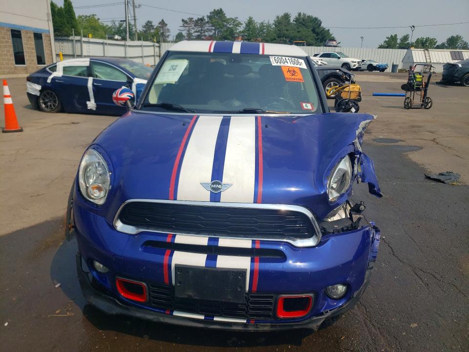 2013 Mini Cooper VIN WMWSS7C53DWN51946 COPART salvage auction — FRONT END, Ct - Cert Of Title-Salvage, sold $450 on 2026-07-28 (photo 5)