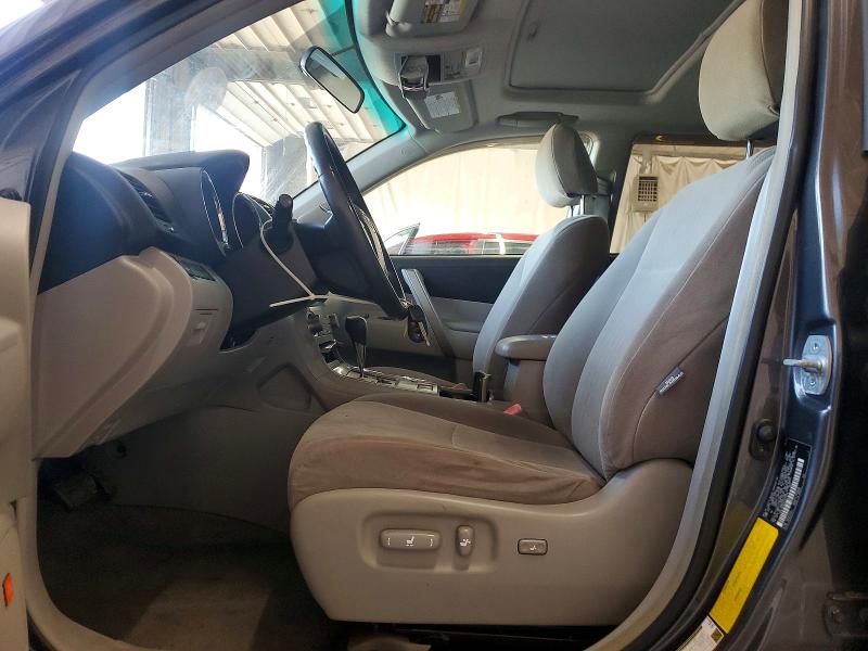 2008 Toyota Highlander VIN JTEES43A182027473 COPART salvage auction — SIDE, PA - CERTIFICATE OF SALVAGE, sold $1,850 on 2026-08-01 (photo 7)