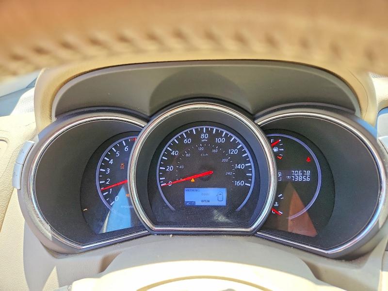 2011 Nissan Murano VIN JN8AZ1MW5BW181616 COPART salvage auction — FRONT END, CO - PUBLIC - SALVAGE TITLE, sold $275 on 2026-07-29 (photo 9)