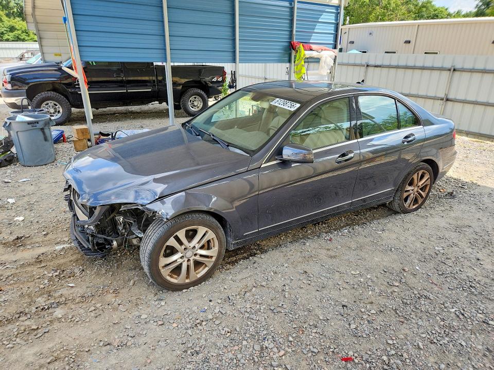 2013 Mercedes-benz VIN WDDGF4HB9DR294337 COPART salvage auction — FRONT END, Ga - Cert Of Title-Salvage, sold $525 on 2026-08-11 (photo 1)