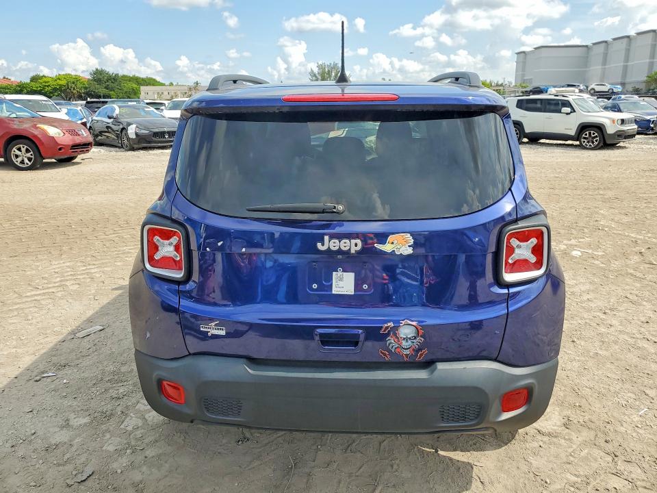 2021 Jeep Renegade VIN ZACNJCBB7MPM43262 COPART salvage auction — FRONT END, Fl - Certificate Of Destruction, sold $2,350 on 2026-07-27 (photo 6)