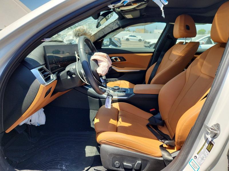 2024 BMW 3er VIN 3MW69FF06R8E71029 COPART salvage auction — FRONT END, Ca - Salvage Certificate, sold $15,300 on 2026-09-01 (photo 7)