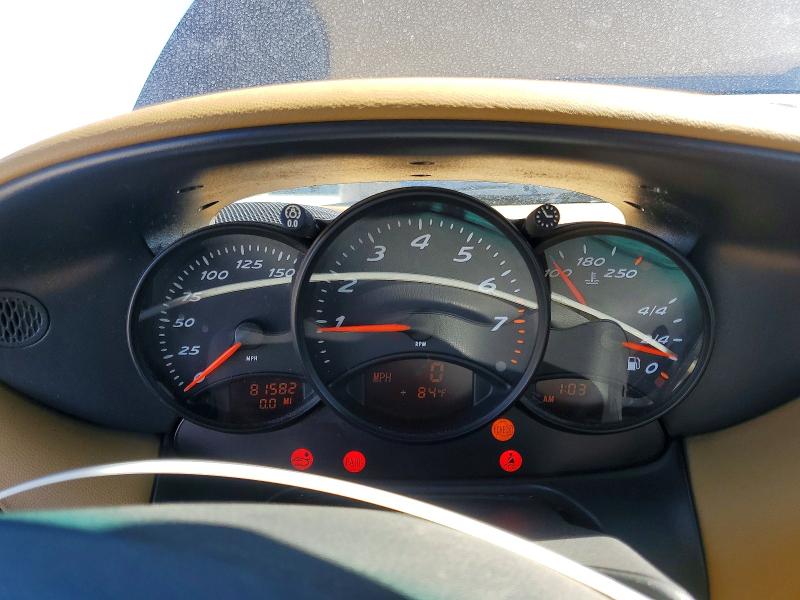 1999 Porsche Boxster VIN WP0CA298XXU621019 COPART salvage auction — MINOR DENT/SCRATCHES, CA - SALVAGE CERTIFICATE, sold $1,500 on 2026-08-10 (photo 9)